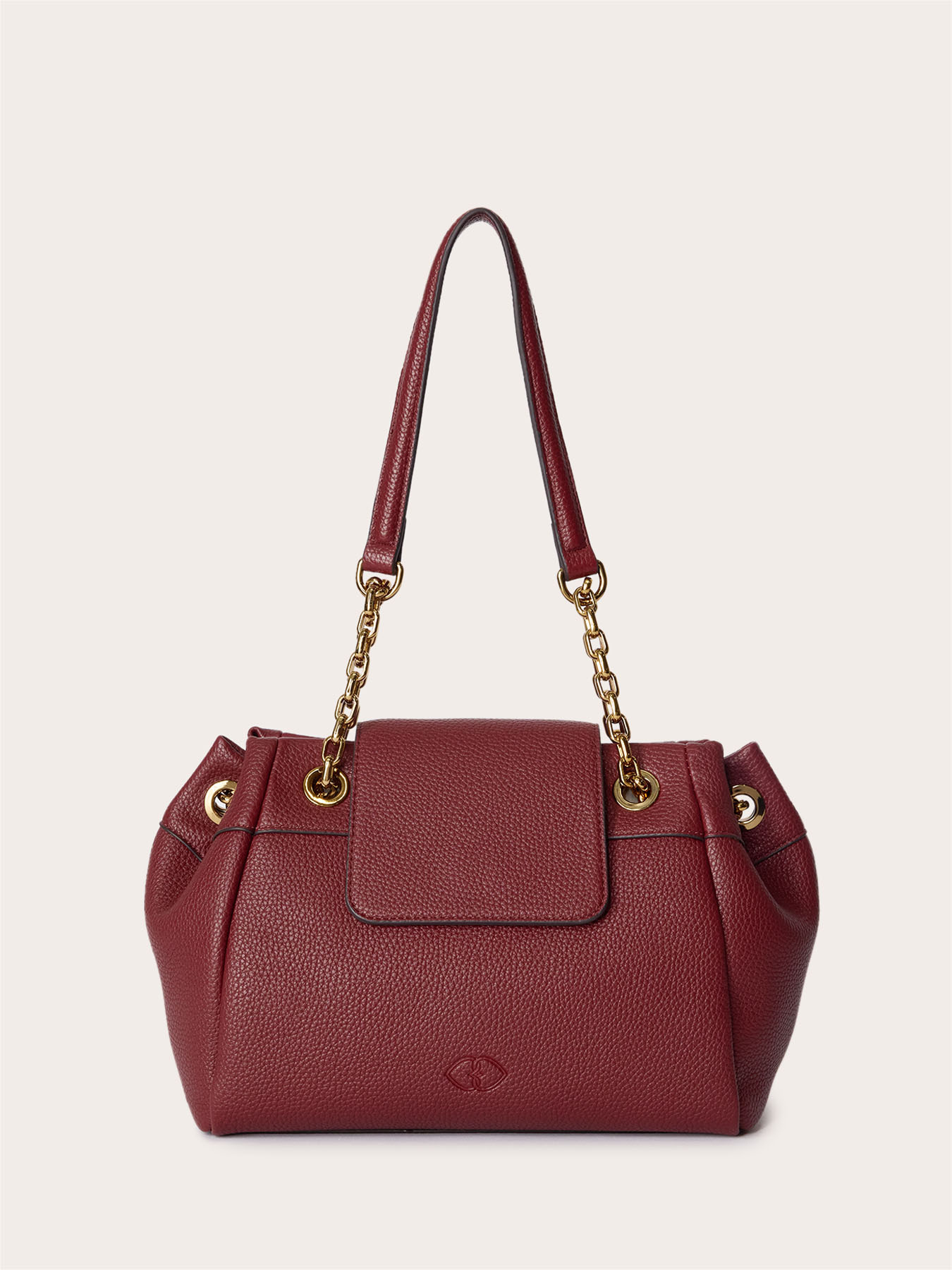 Borsa a spalla con catena dorata image number 1