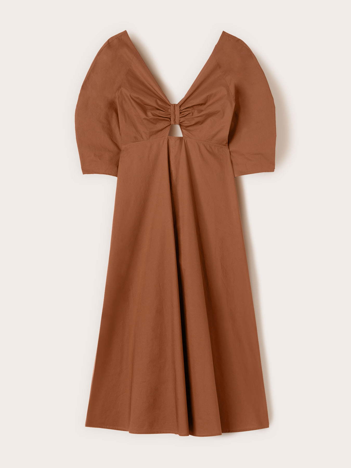 Vestito flare con nodo sulla schiena image number 5
