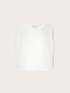 T-shirt con inserti in pizzo image number 4