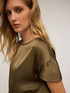 Blusa con maniche a petalo image number 2