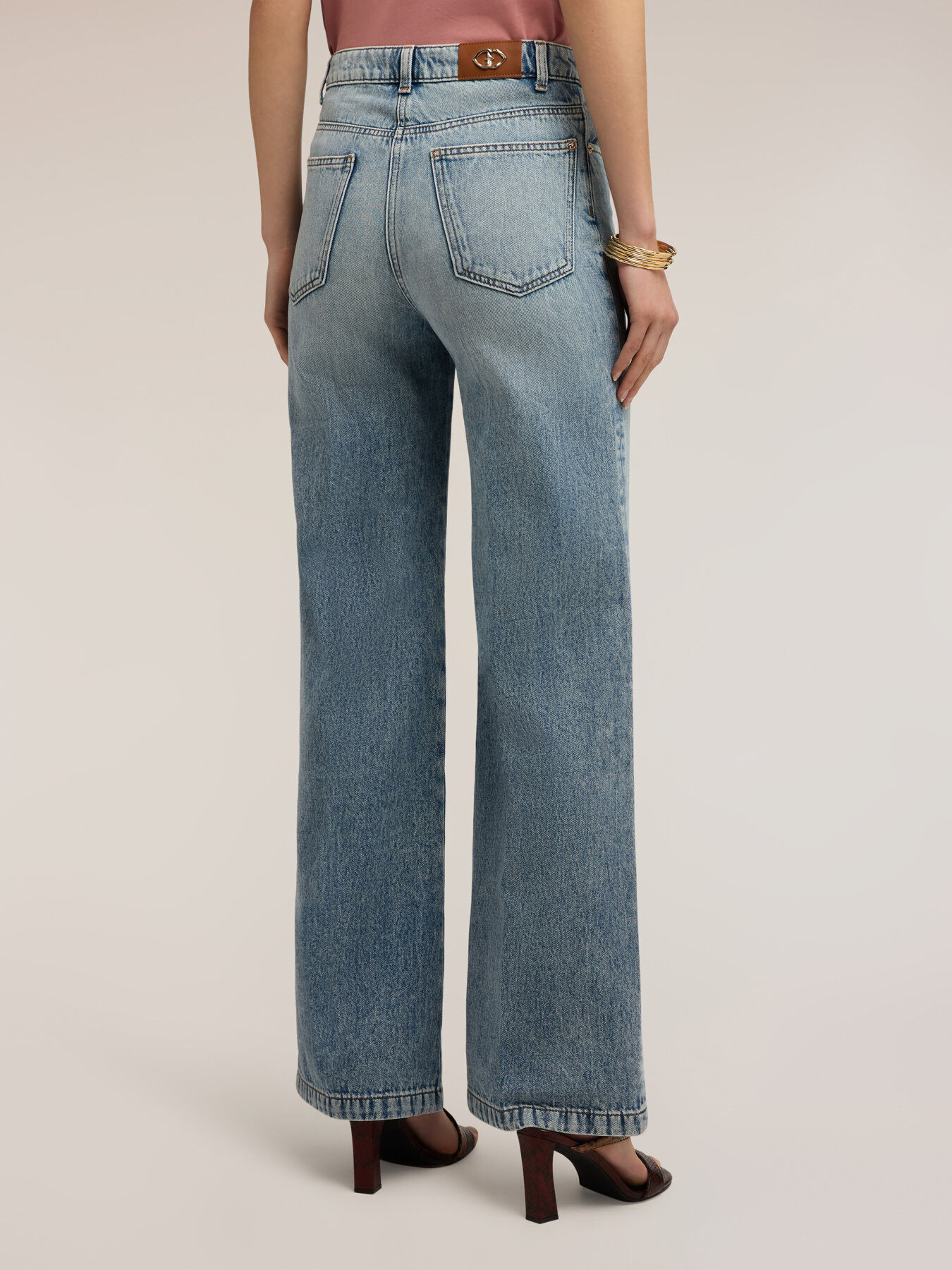 Jeans wide leg image number 1