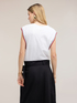 Top in jersey con bordi colorati image number 1