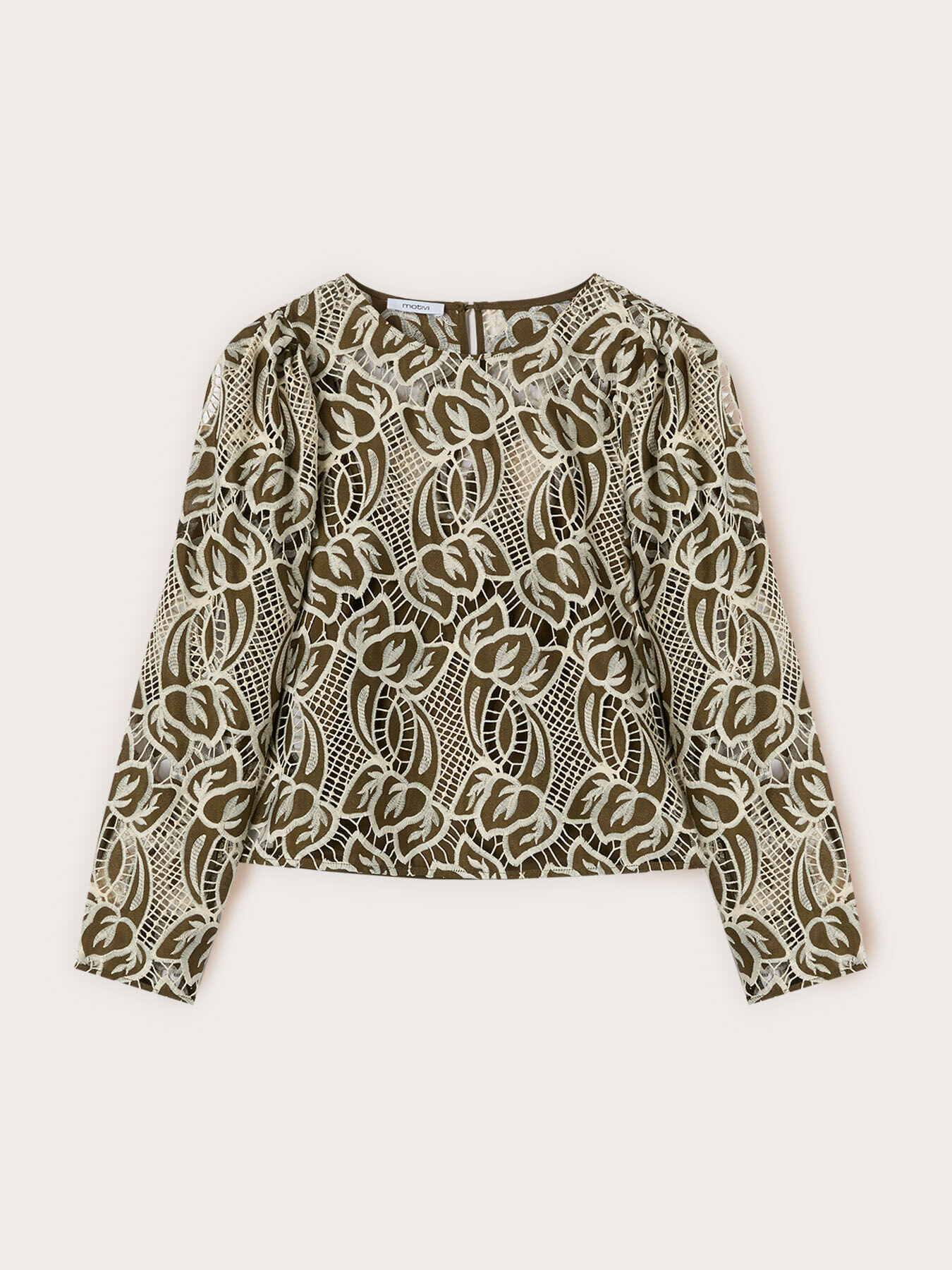 Blusa in sangallo image number 4