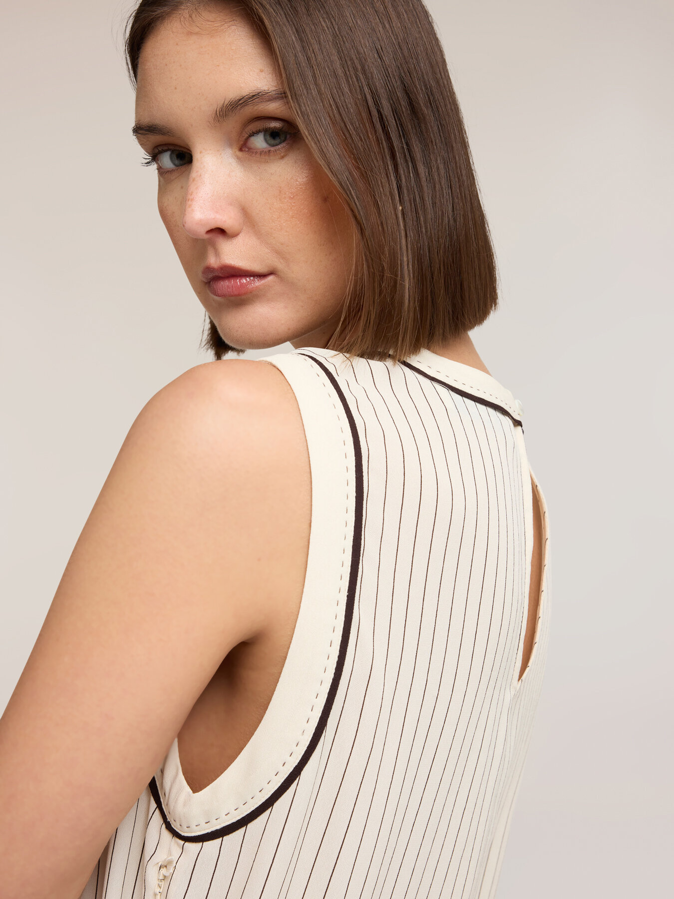 Top a righe The Tailoring Lab image number 3