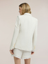 Blazer strutturato in misto lino image number 1