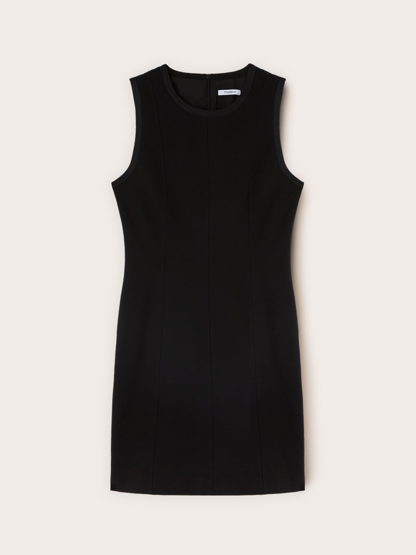 Vestito tubino in punto milano image number 4