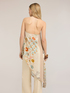 Top asimmetrico con stampa floreale image number 1