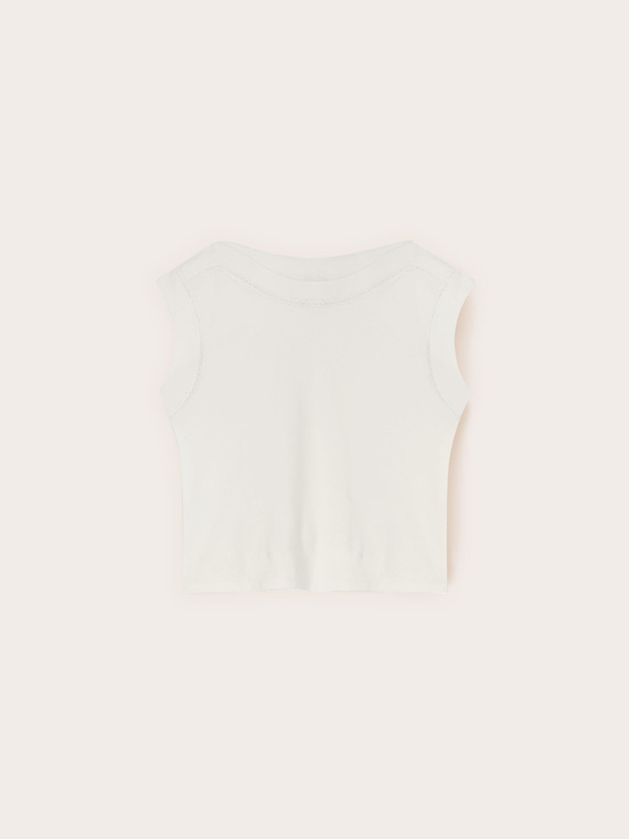 T-shirt a kimono con ricami