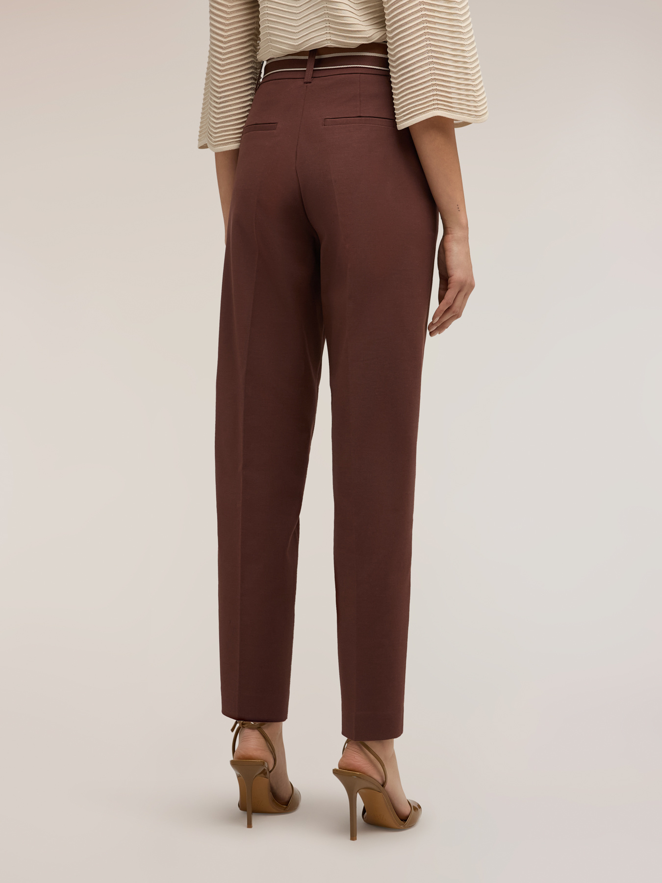Pantaloni regular con cintura image number 1