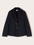 Giacca blazer monopetto in denim image number 4