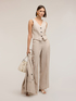 Gilet sartoriale in lino image number 3