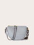Borsa a tracolla con dettaglio catena image number 1