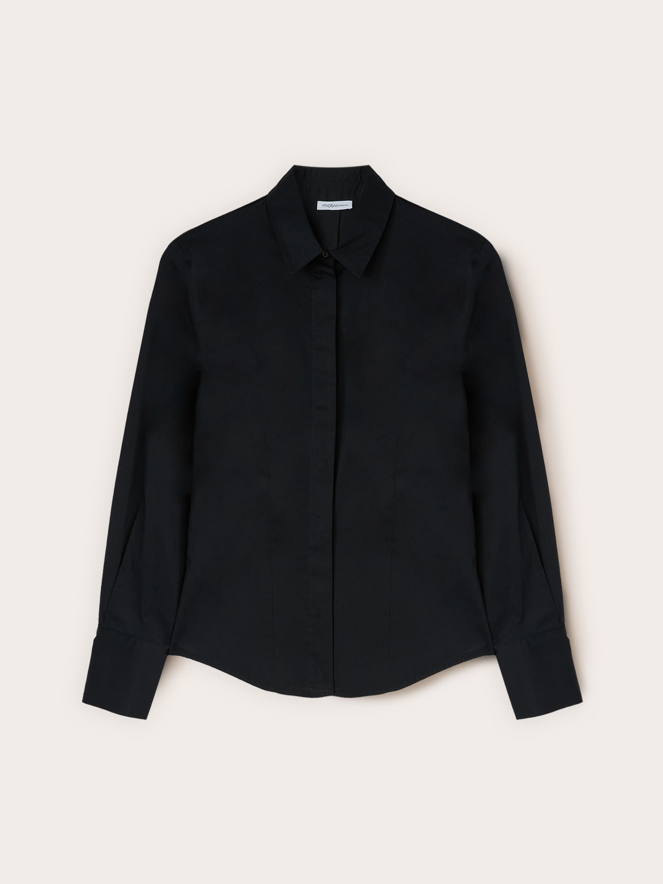 Camicia in popeline di cotone image number 3