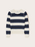 Maglia girocollo con maniche a martello image number 4