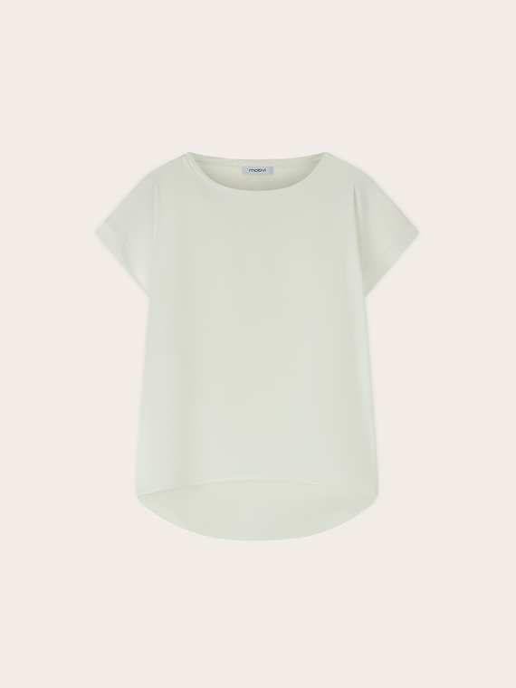 T-shirt bimaterica