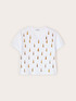 T-shirt con ricamo di paillettes image number 4