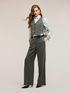 Gilet fantasia gessata con paillettes image number 2