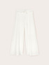Pantaloni palazzo con dettaglio in pizzo image number 4