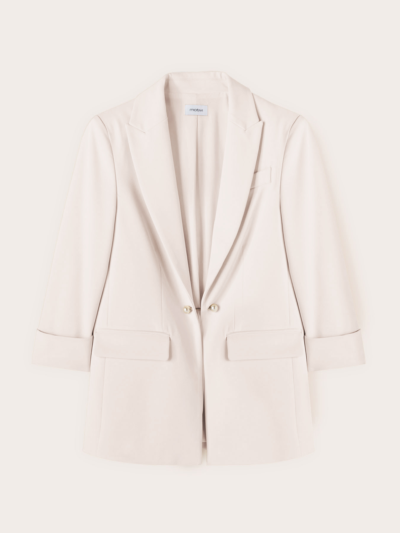 Giacca blazer con gemelli gioiello image number 5