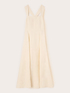 Vestito con scollo quadrato in misto lino image number 4