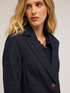 Giacca blazer monopetto in denim image number 2