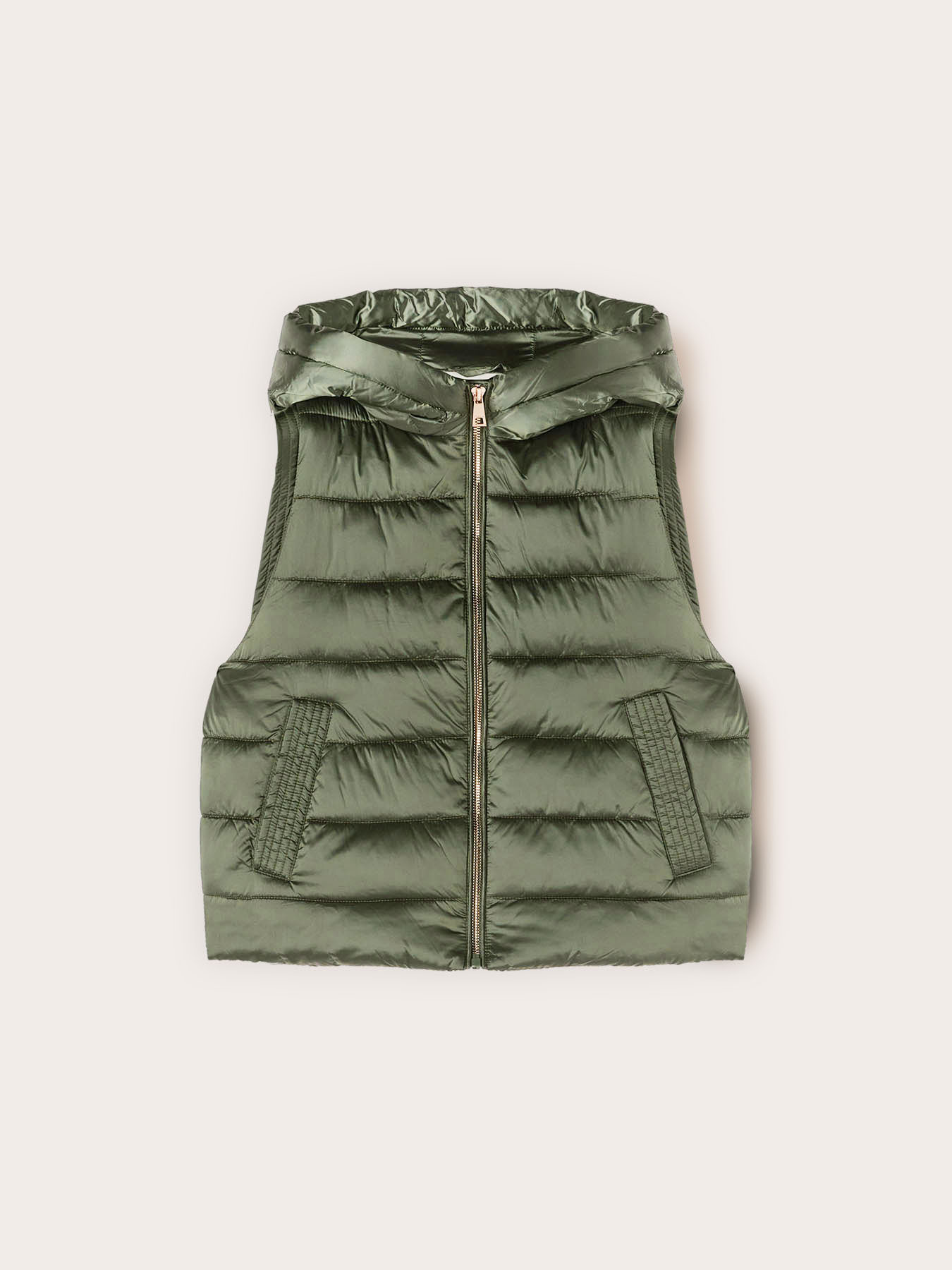 Gilet imbottito in nylon image number 4
