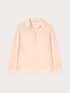 Blusa in raso con colletto image number 3