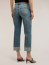 Jeans regular con orlo ripiegato image number 1