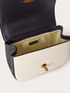 Shoulder bag con intreccio bicolore image number 4