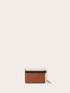 Card holder con logo e charm con catena image number 0