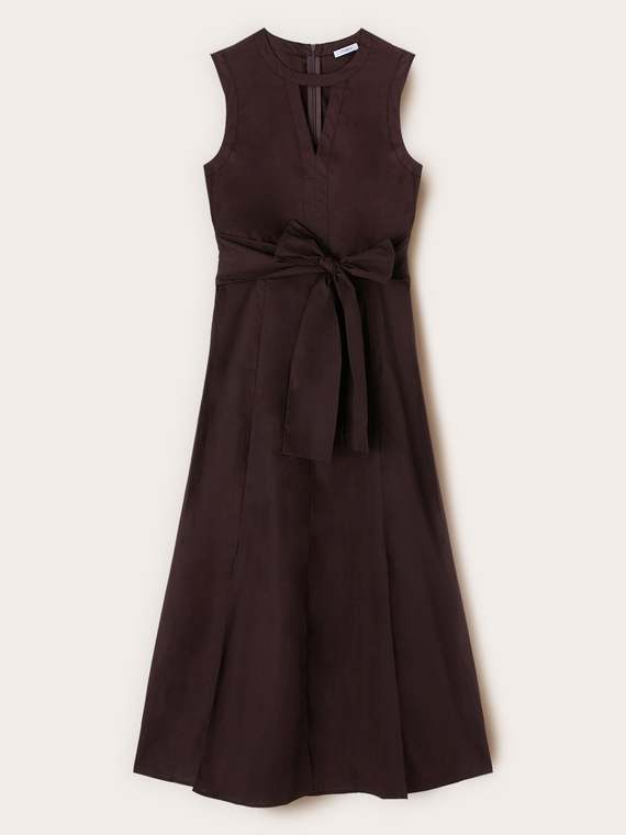 Vestito linea ad A in popeline