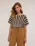 Maglia lurex a kimono image number 3