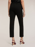 Pantaloni regular in punto milano image number 1