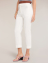 Pantaloni cropped in misto cotone image number 2