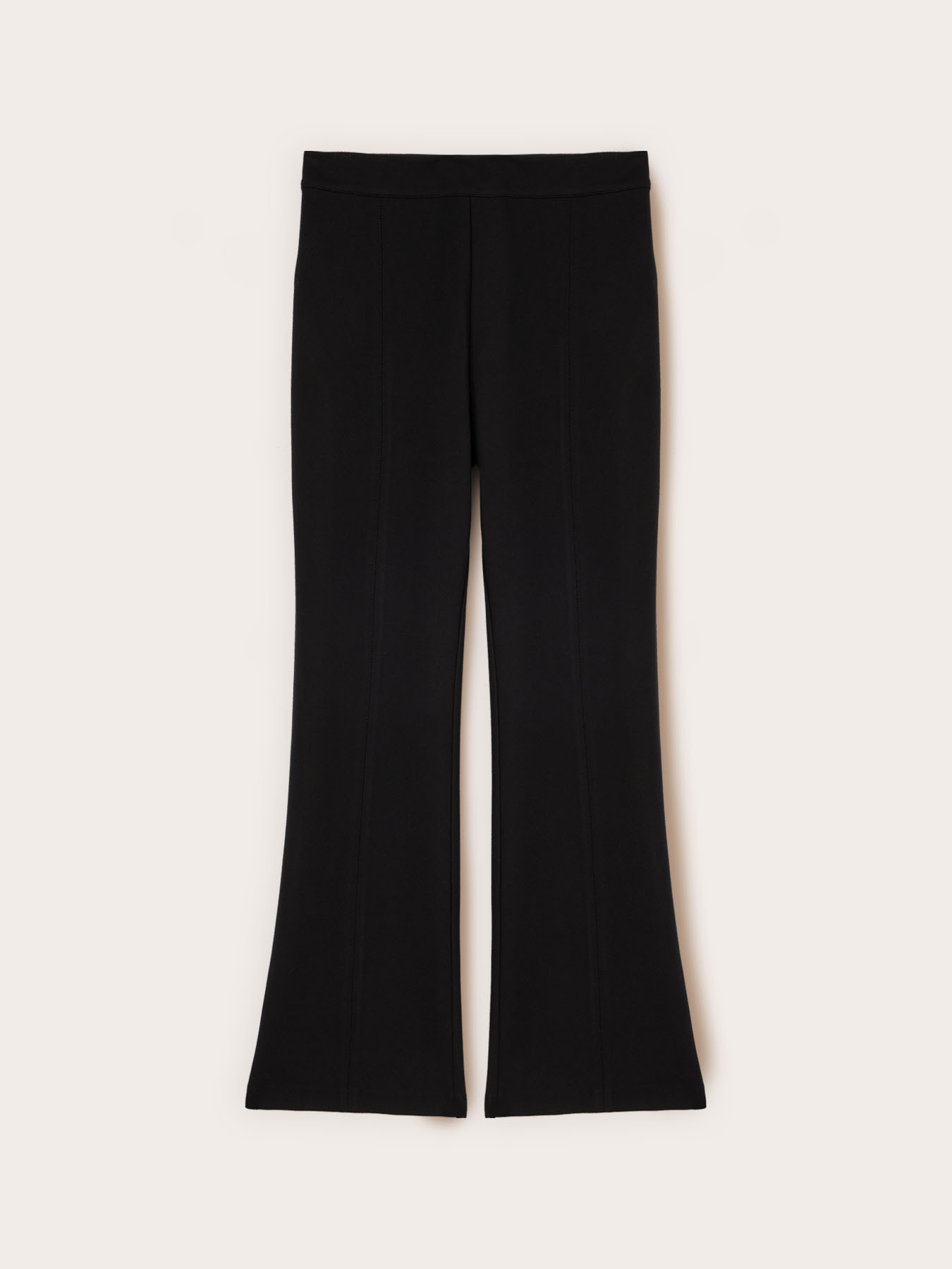 Pantaloni flare in punto milano image number 3