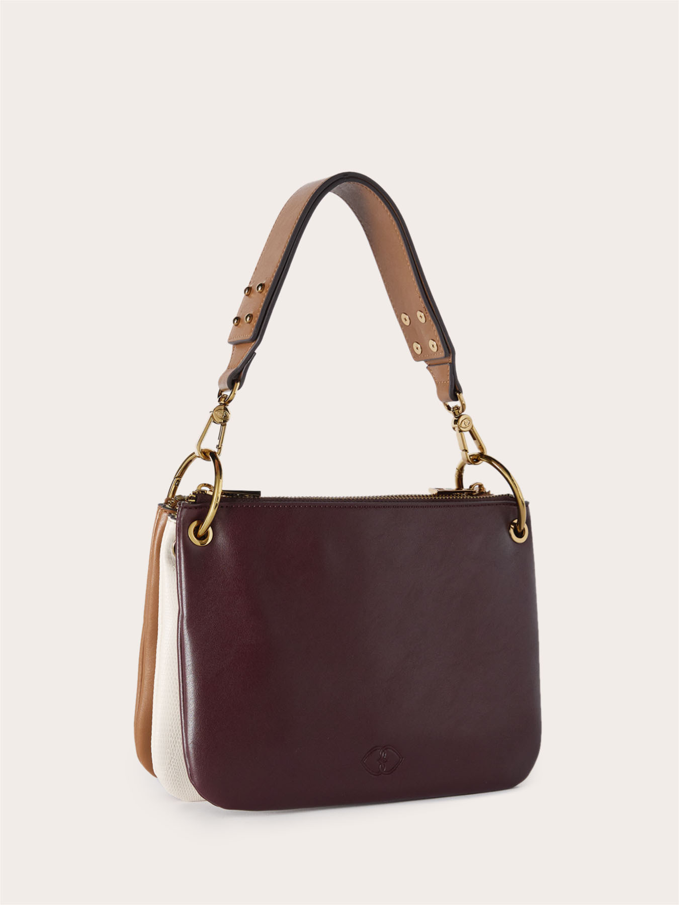 Borsa twins in tessuto spalmato image number 3