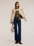 Jeans flare push-up Elle image number 3