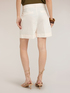Shorts a vita alta in cotone image number 1