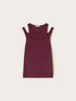 Top in misto lino con cut-out sulle spalle image number 4