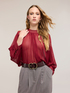 Blusa in georgette image number 2