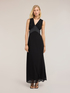 Vestito lungo in georgette con cut-out image number 2