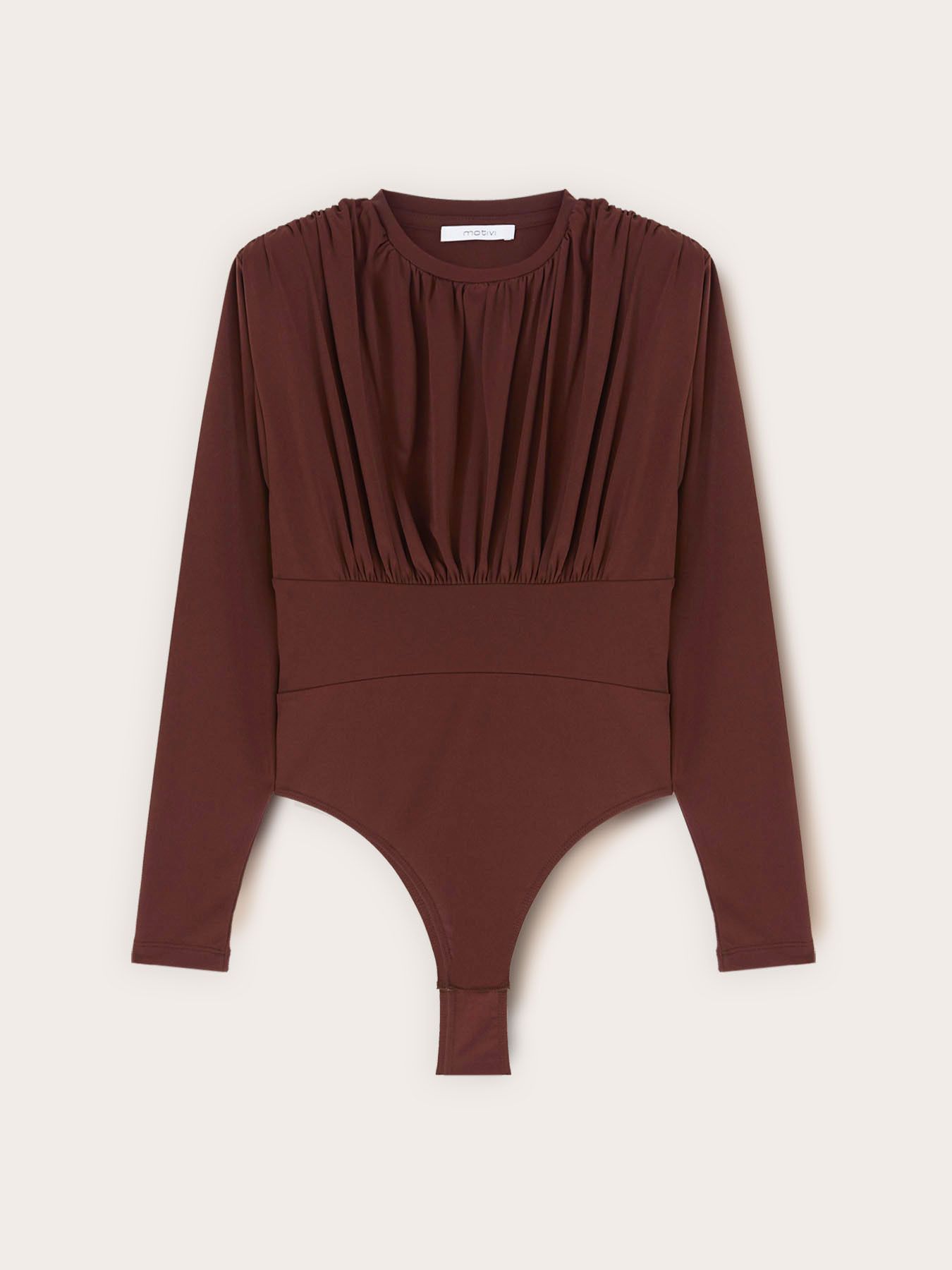 Body in jersey con drappeggio image number 4