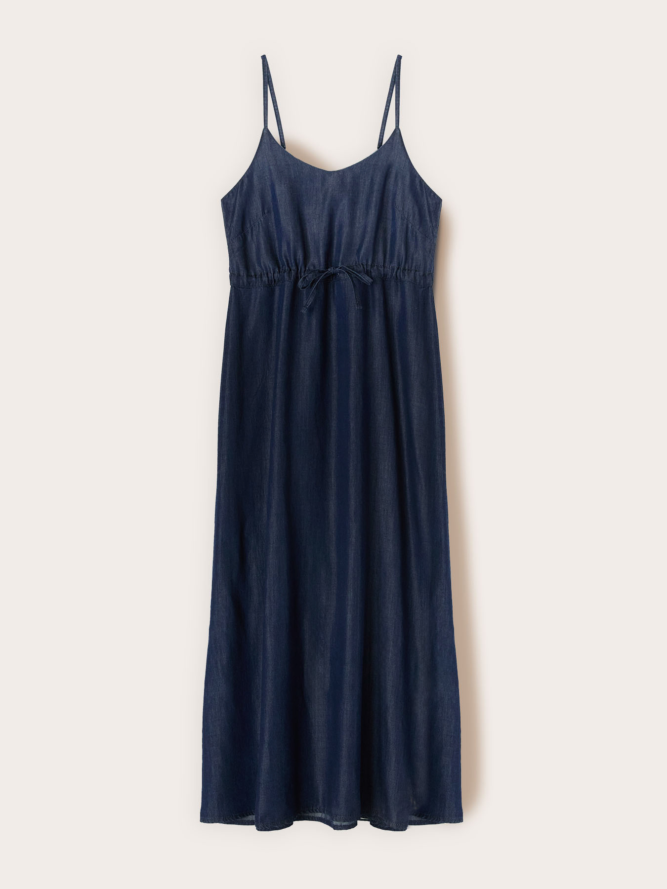 Vestito lungo in denim lyocell image number 4
