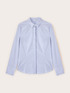 Camicia in popeline a righe image number 4