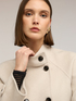 Cappotto caban in double misto lana image number 3