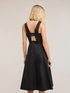 Vestito flare in cotone tecnico image number 1