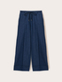 Jeans cropped palazzo con coulisse image number 4