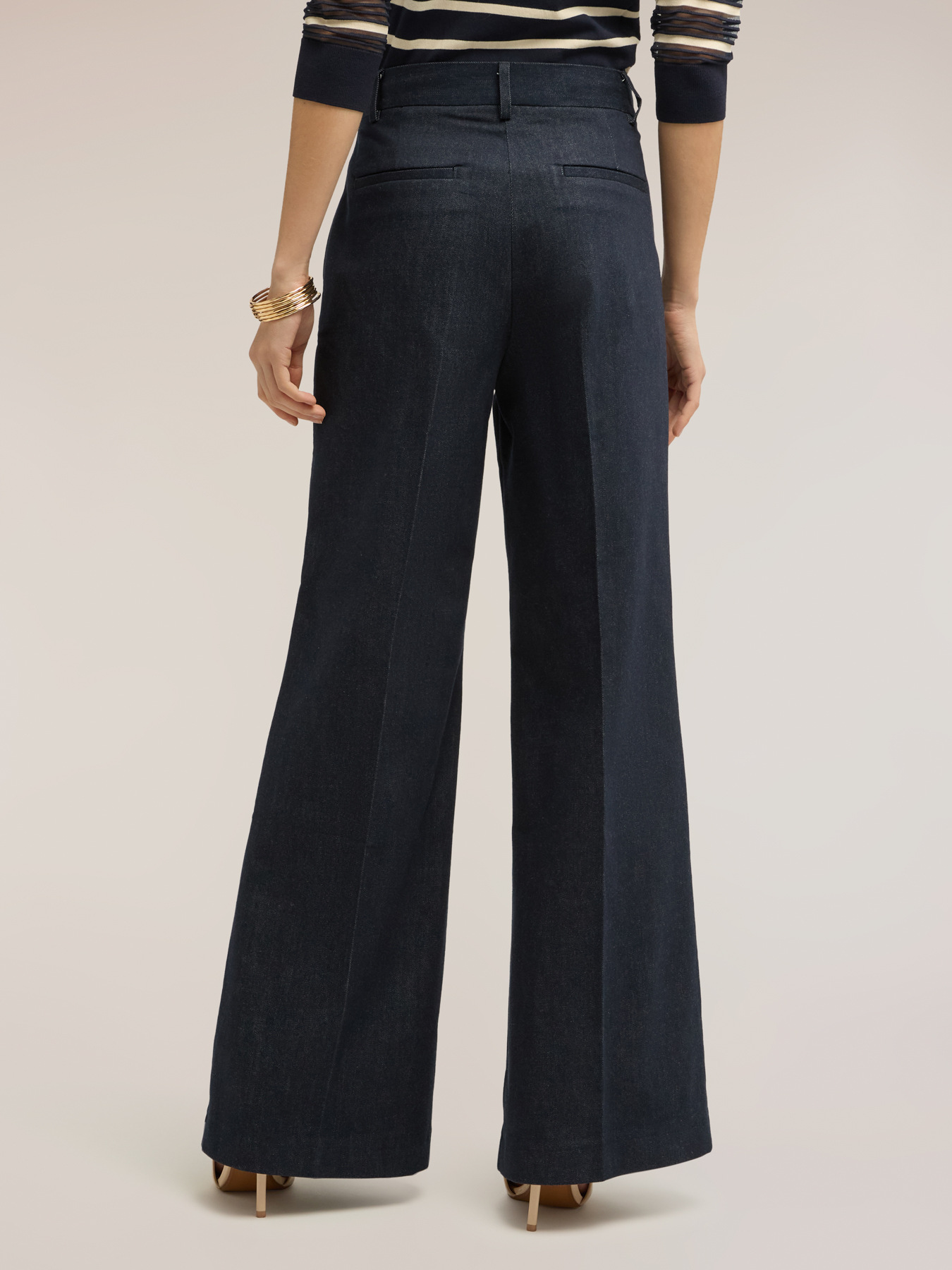 Jeans palazzo in denim image number 1