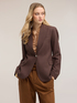 Blazer in misto lino image number 0