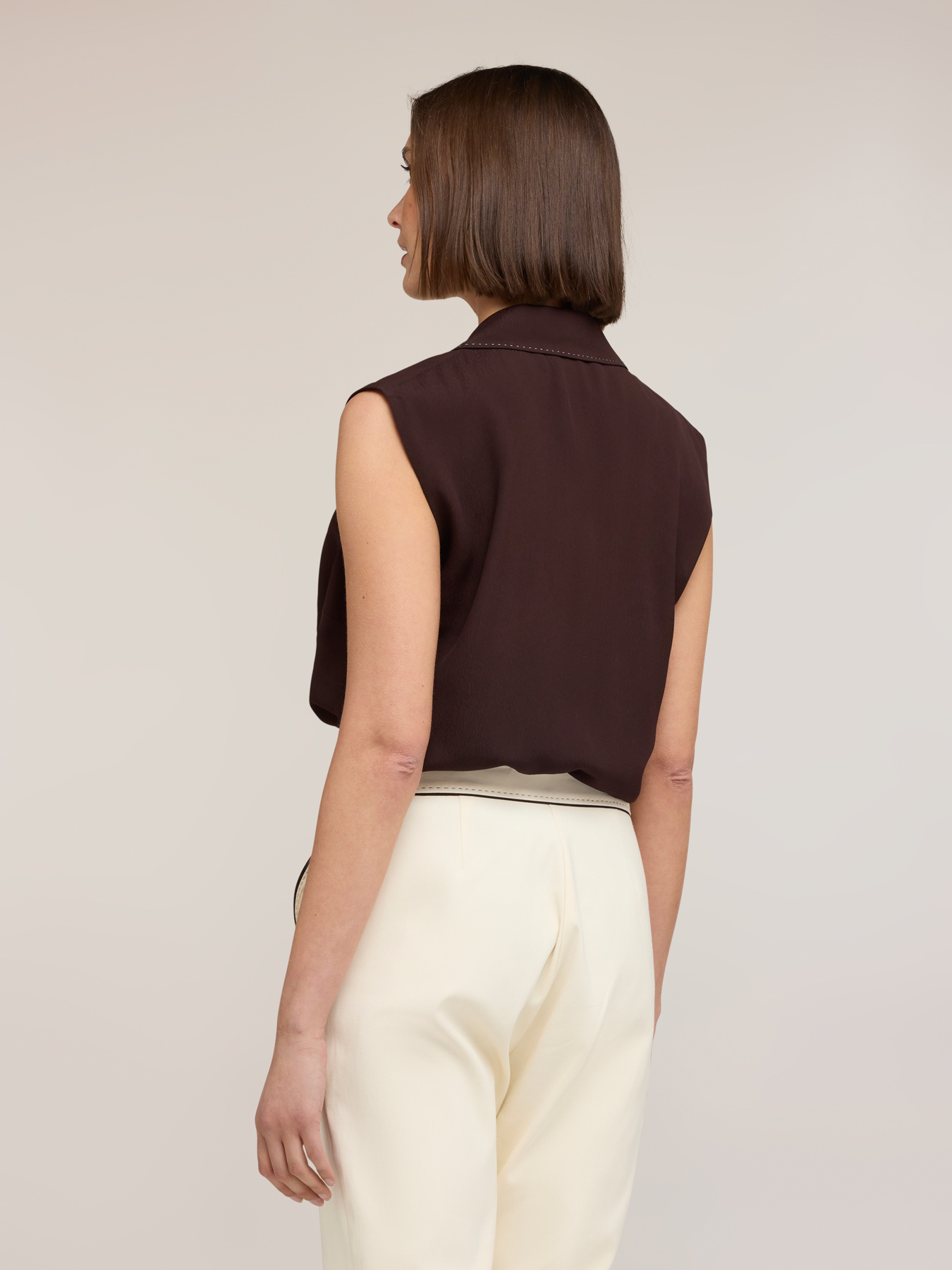 Top a body con colletto The Tailoring Lab image number 1